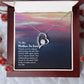 To My Mother-in-Law Forever Love Necklace
