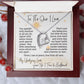 To The One I Love You Sparkle With Stardust Forever Love Necklace
