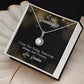 To My Granddaughter Love You Forever Eternal Hope Necklace