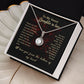 To My Sweet Daughter-in-Law Eternal Hope Necklace
