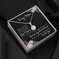 To My Mom So much of me Eternal Hope Necklace