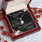 To My Mom So much of me Eternal Hope Necklace