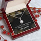 To My Granddaughter Love You Forever Eternal Hope Necklace