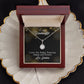 To My Granddaughter Love You Forever Eternal Hope Necklace