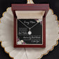 To My Mom So much of me Eternal Hope Necklace