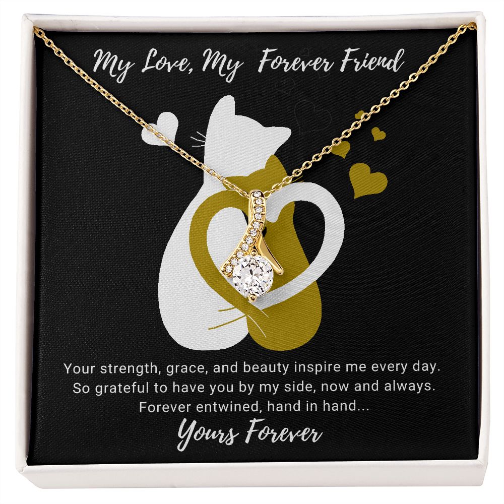 My Forever Friend Yours Forever Alluring Beauty Necklace