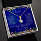 My Love You Are My Rock Alluring Beauty Necklace