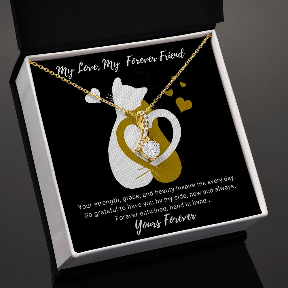My Forever Friend Yours Forever Alluring Beauty Necklace