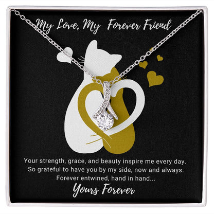 My Forever Friend Yours Forever Alluring Beauty Necklace