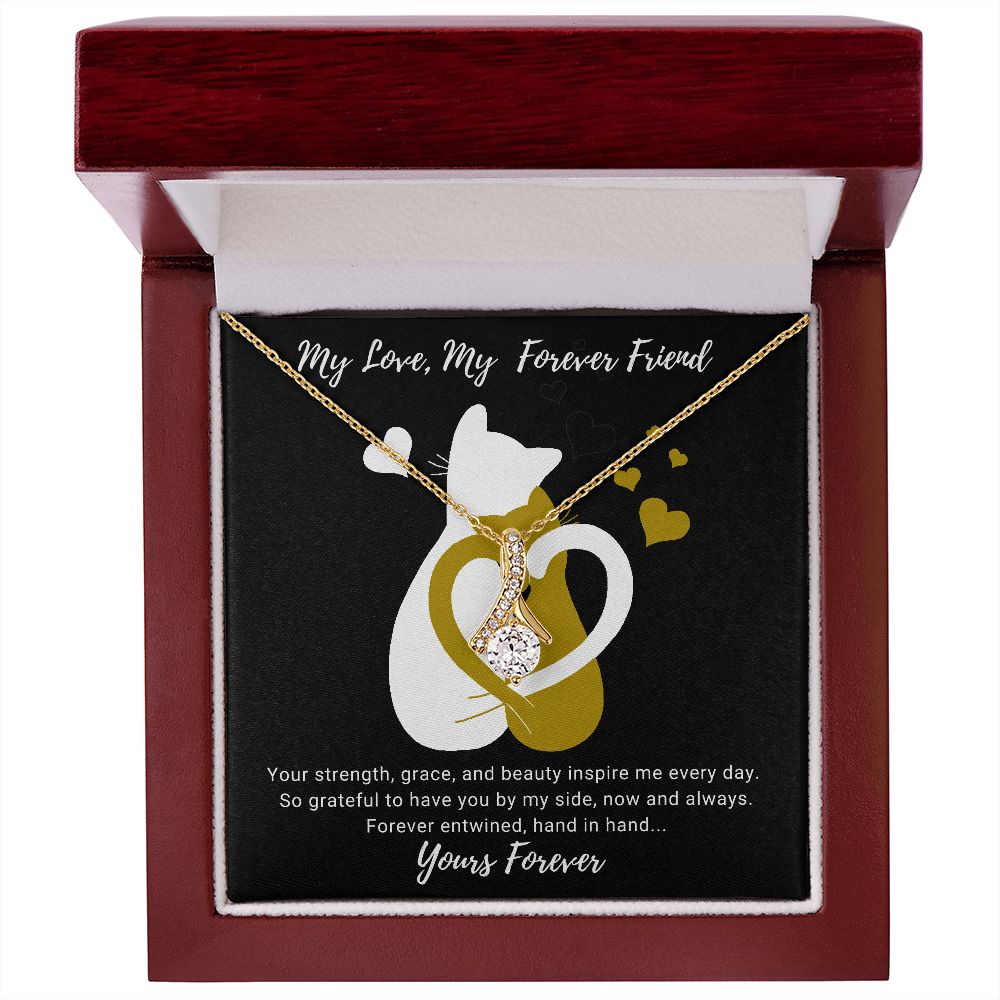 My Forever Friend Yours Forever Alluring Beauty Necklace