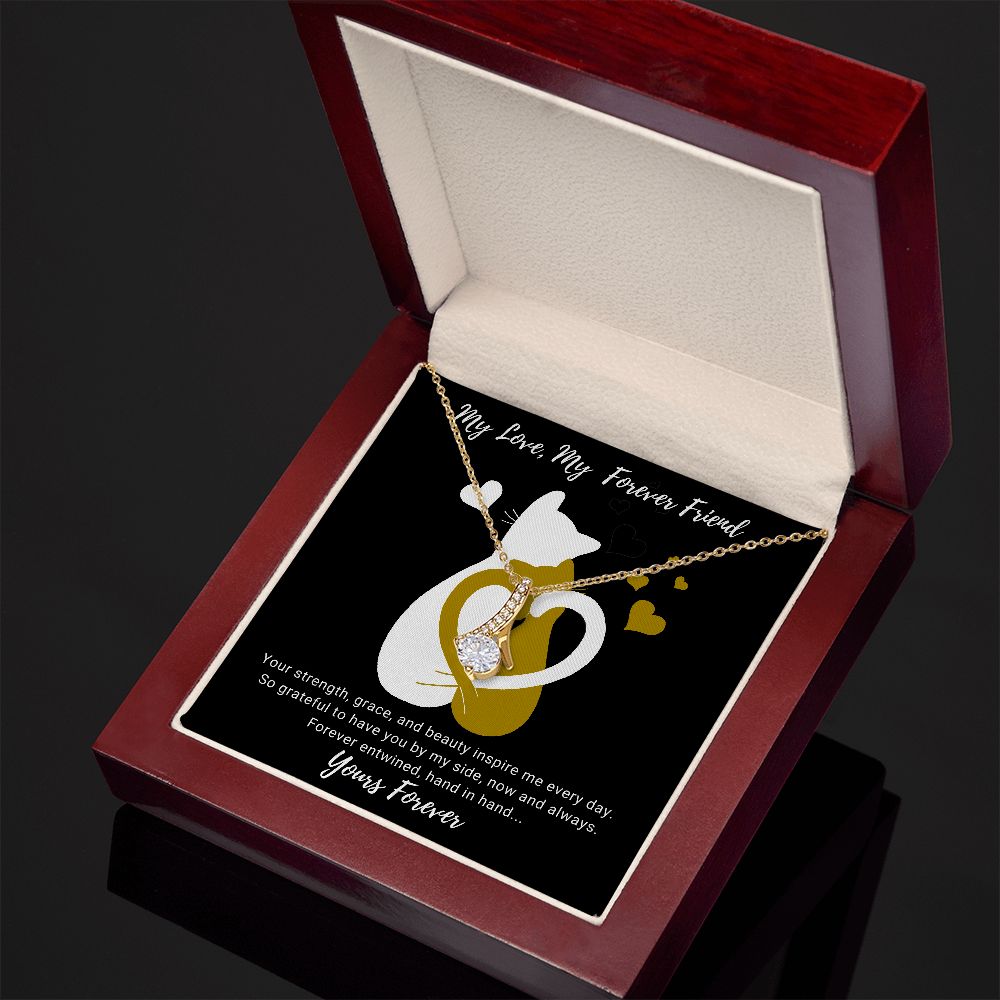 My Forever Friend Yours Forever Alluring Beauty Necklace