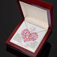 To My Beautiful Wife My Love For You Will Never Fade Alluring Beauty Necklace
