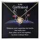 To My Girlfriend My Love Is Always There Love Knot Necklace