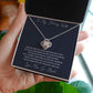 To My Darling Wife Spend Rest Of Forever With You Love Knot Necklace