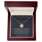 To My Darling Wife Spend Rest Of Forever With You Love Knot Necklace