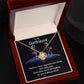 To My Girlfriend My Love Is Always There Love Knot Necklace