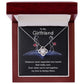 To My Girlfriend My Love Is Always There Love Knot Necklace