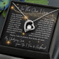To The One I Love You Sparkle With Stardust Forever Love Necklace
