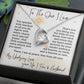 To The One I Love You Sparkle With Stardust Forever Love Necklace