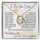 To The One I Love You Sparkle With Stardust Forever Love Necklace